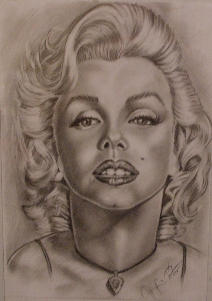 marilyn monroe portre